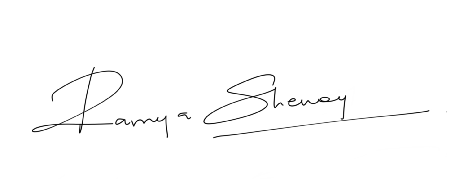 Ramya Shenoy Signature